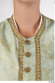  Photos Woman in Medieval civilian dress 3 18th century historical clothing knob neck 0001.jpg